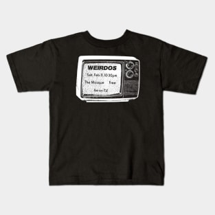 The Weirdos on TV @The Masque 1978 Kids T-Shirt